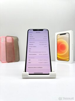 iPhone 12 WHITE NOVÁ BATÉRIA 100% - 12