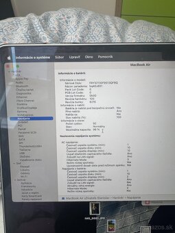 Predám macbook air m2 2022 - 12
