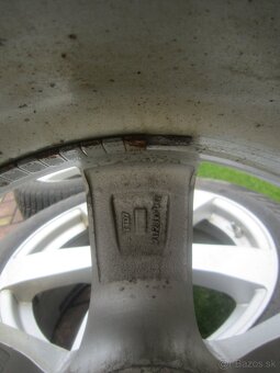 17" AL disky Dezent na VW group Mercedes C so zimnými pneu  - 12