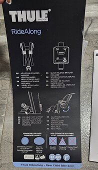 Thule detská sedačka + dva úchyty - 12