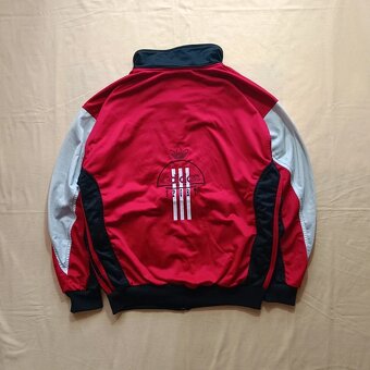 Vintage 80s Adidas tracksuit jacket retro tréningová bunda M - 12