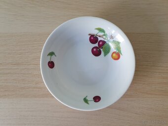 Starožitné misky a tanier - 12