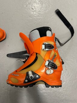 Predám Ski alpy Salomon 170 cm + lyžiarky Scarpa veľkosť 8/9 - 12