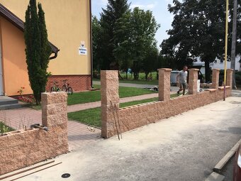 Zámkova dlažba pokladka ,betónové ploty-výstavba - predaj - 12