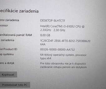 Medion / Intel i3-6100U / 8GB RAM / 256GB SSD / 17.3" - 12