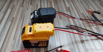 Štartovacie káble, pre Aku Makita/DeWALT/Milwaukee/BOSCH - 12