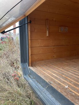 Sauna na chatu, záhradu, dom alebo korbu auta z dreva - 12