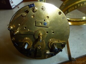 Francúzske bronzové krbové hodiny Vincenti & Cie 1860 - 12