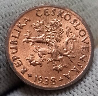 Československé  meď.5 haliere. - 12