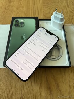 iPhone 13 Pro Max 128 gb Alpine Green v záruke - 12