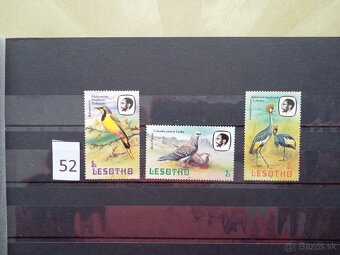 Poštové známky č.426 - FAUNA SVETA III. - 20 ks sérií - 12