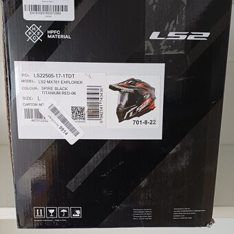 Enduro helma Ls2 Explorer Spire - 12