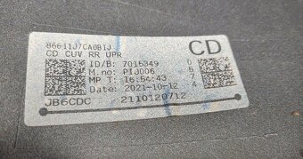 Kia X-Ceed XCeed CD 2019 - zadny naraznik spojler - 12