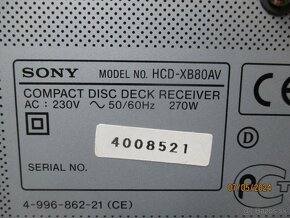 SONY HCD-XB80AV - 12