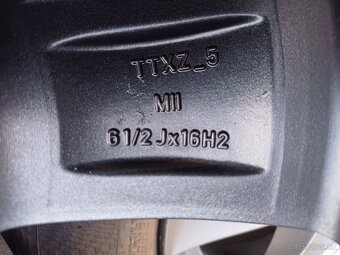 hlinikové disky-Vw/Skoda/Sear,---61/2Jx16-ET-48--5x112 - 12