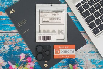 Kovová krytka na zadný fotoaparát Xiaomi, Redmi, Poco - 12