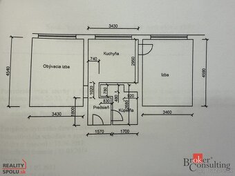 Moderný, 2 izbový byt, Zvolen, kompletná rekonštrukcia - 12