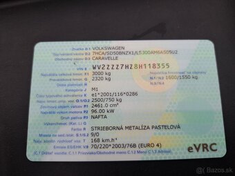 Vw Caravelle T5 2.5 tdi 4x4 Long - 12