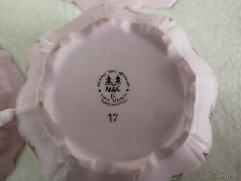 Sada porcelánu original rosa - 12