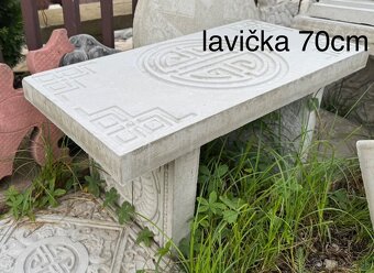 Betónové kvetináče,zvieratá,lavičky doplnky do zahrady . - 12