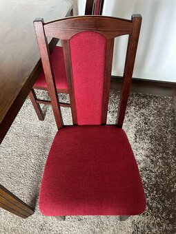 Jedálenský stôl a 4 stoličky - 12