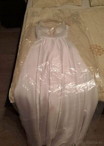 Saténove svadobné šaty - 12