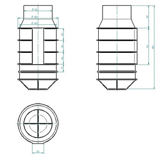 Plastová nádrž, domová prečerpávačka, šachta - 12