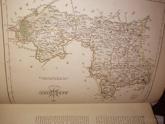 Veľký atlas Anglicko viac ako 50 máp  1793 - 12