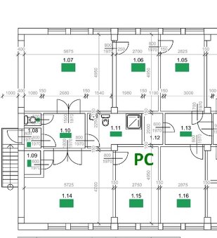 Na prenájom 5-izbový byt centrum Banská Bystrica - 12