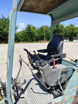 Minibáger Yanmar B15. 2x lyžica. - 12