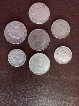 Predám rôzne staré strieborné mince - 12