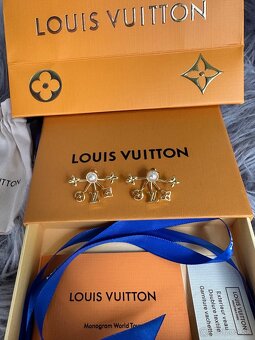 Nové nenosené nausnice Louis Vuitton - 12
