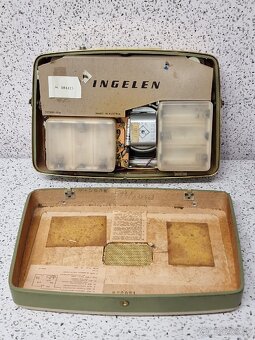 INGELEN TR 1005 》 Starožitné kabelkové prenosné radio - 12