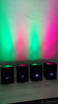 Led par 6x18w bateriový - 12