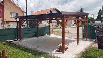Altánky, Prístrešky, Drevostavby na mieru – výroba + montáž - 12