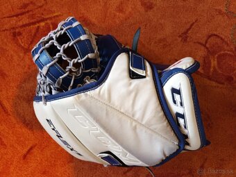 Brankárska lapačka a vyrážačka CCM EFLEX 5, senior., custom - 12