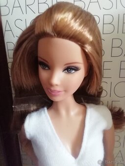 Zberatelská Barbie Basics jeans - 12