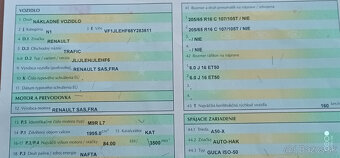 PREDAM RENAULT TRAFIC LONG VADNA SPOJKA - 12