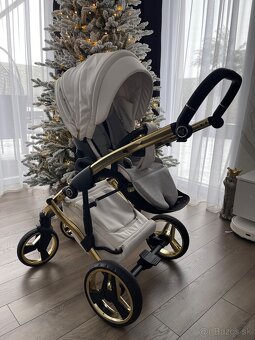 Biely kočík Junama - 12