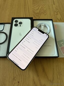 iPhone 13 Pro 256 gb Silver - komplet príslušenstvo, zaruka - 12