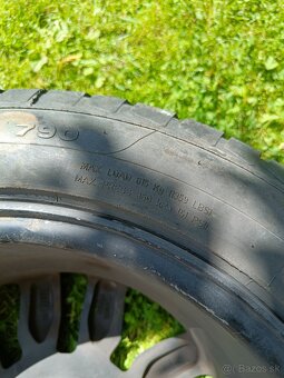 Predám sadu zimných diskov 16" Volkswagen s pneumatikami - 12