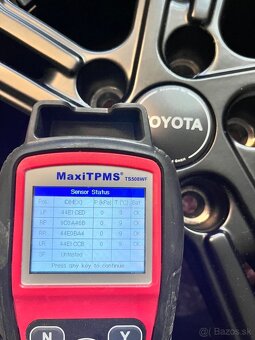 5x114,3 R16 originál alu Toyota Corolla - TPMS - ET40 - 12