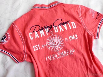 Camp David pánske slim polo tričko M - 12