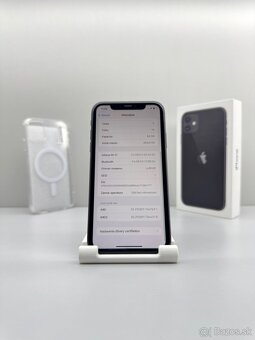 iPhone 11 BLACK NOVÁ BATÉRIA 100% - 12