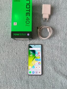 Infinix Note 40 Pro 256 GB,12GB RAM - 12