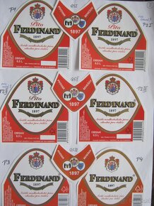 152x sbírka pivní etikety Benešov 1997-2004 - 12
