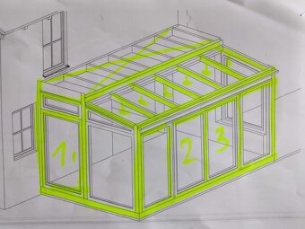 zimná záhrada 5 x 3 m - 12