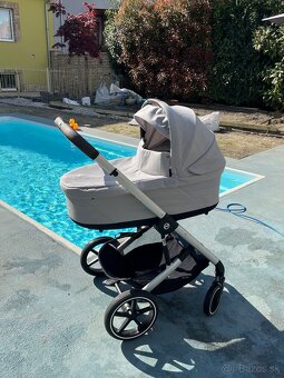 Predám Cybex Balios S Lux 2 kombinácia-Lava Grey - 12