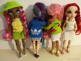 Topy bermudy pre bábiky Rainbow high barbie nohavice - 12