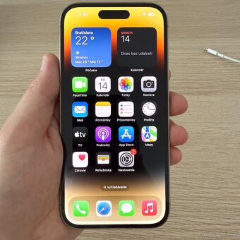 iPhone 14 Pro 256 GB zlatý - 12